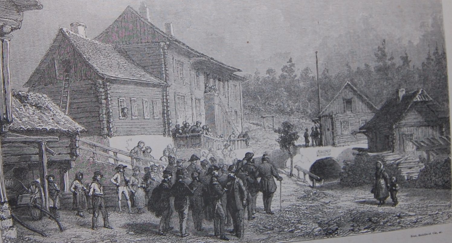 Mines de Kongsberg (Voyage dans les Mers du Nord, 1857)